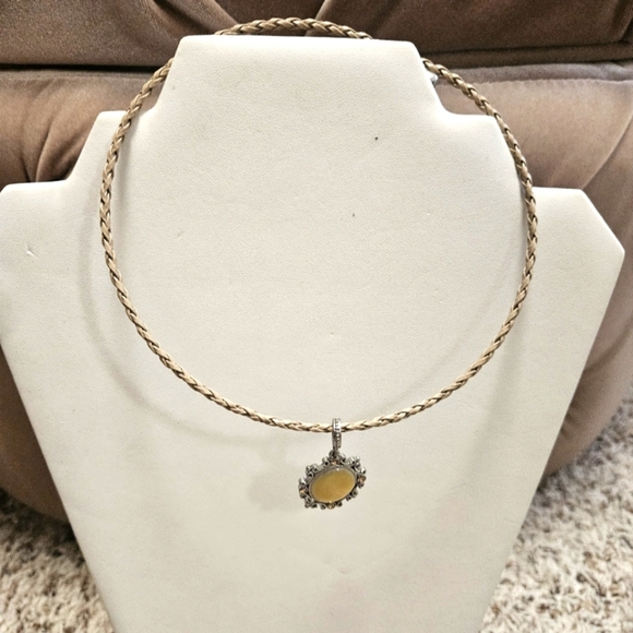 Lia Sophia Jewelry - Lia Sophia Gold and Silver Twisted Pendant Necklace